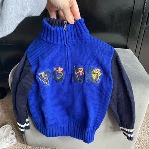 Ralph Lauren Half-Zip Sweater - 24M